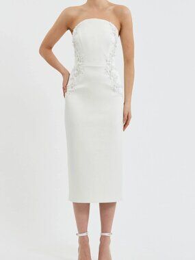 Rebecca Vallance Xanthe Midi Dress (worn once, excellent condition)